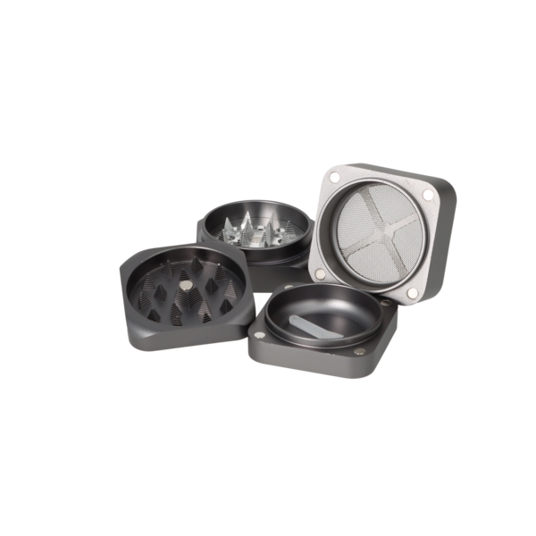 SUPER HEROES Crumble – Metal Cube Grey (5.5 cm)