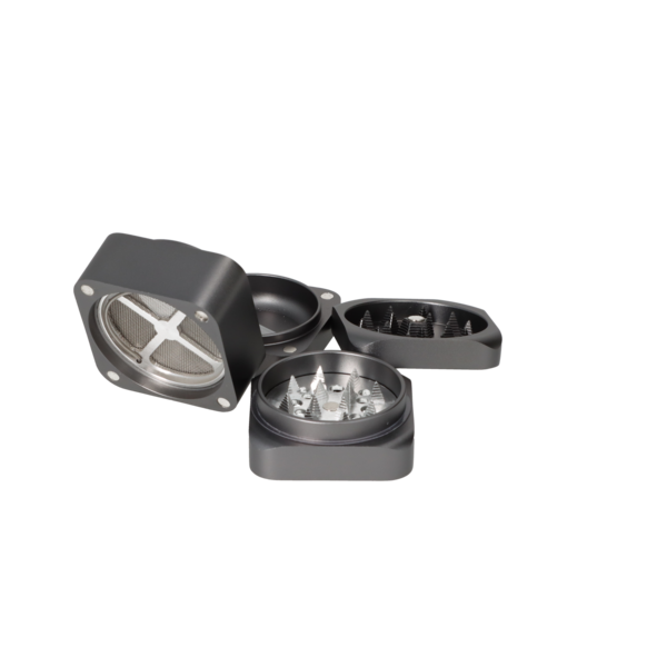 SUPER HEROES Crumble – Metal Cube Grey (5.5 cm)