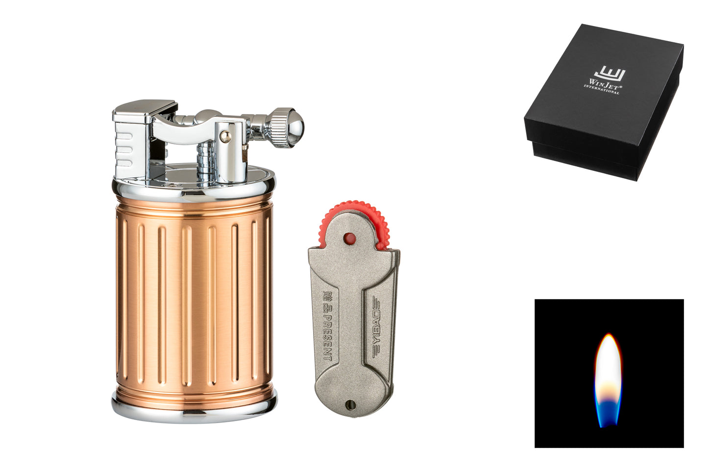 WINJET - Upaljač - stolni rosegold
