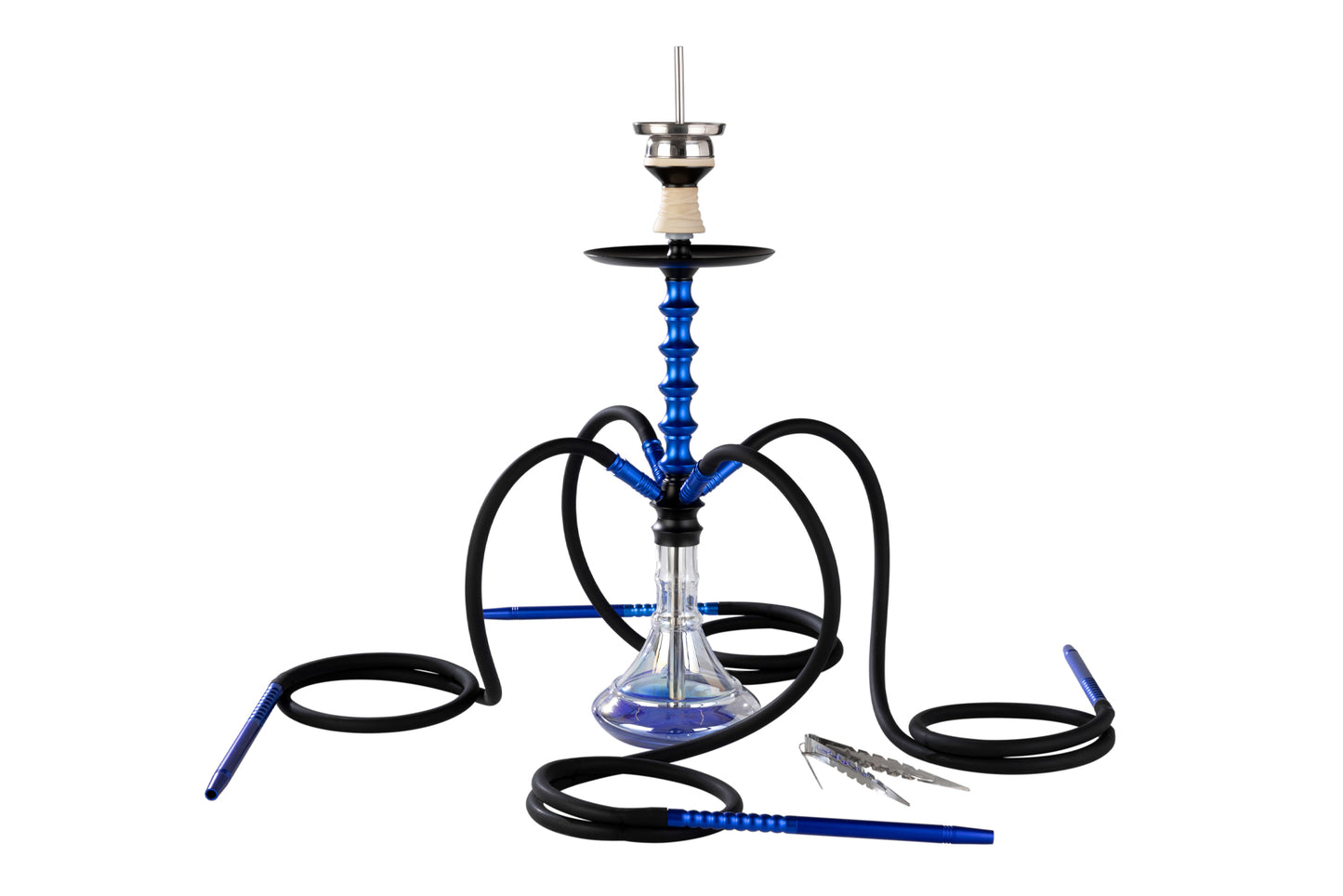 Dreamliner Hookah - Blue - 60cm - 4 hoses