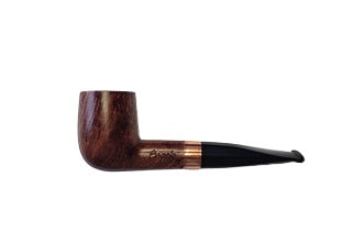 ANGELO - pipe - brown / copper ring