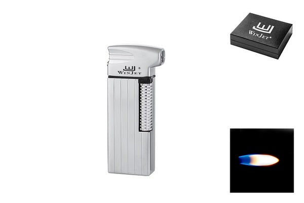 WINJET PREMIUM Upaljač za Lulu – Krom Crte