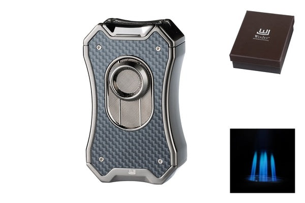WINJET - Lighter - 4x Jet premium - anthracite carbon