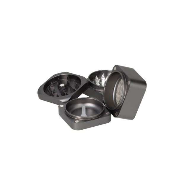 SUPER HEROES Crumble – Metal Cube Grey (5.5 cm)