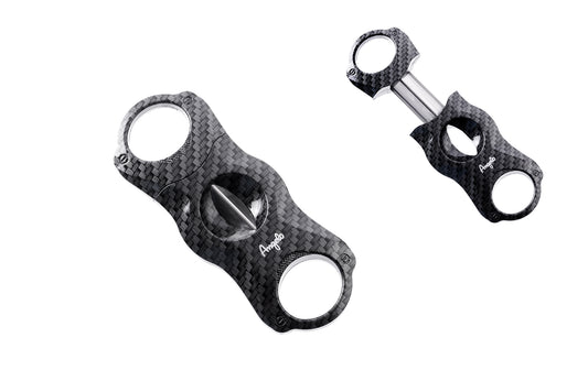 ANGELO - V-cutter for cigars/Carbon Look