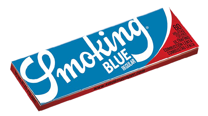 SMOKING - Papir za motanje - Regular Blue
