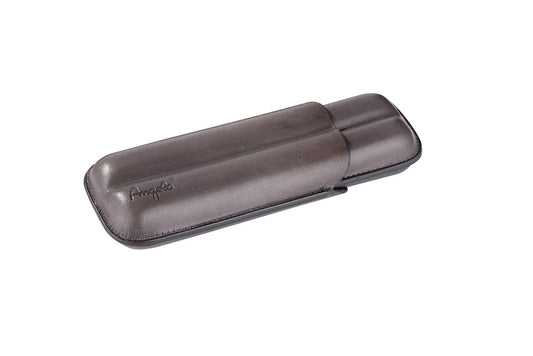 ANGELO - Case for 2 cigars - Gray