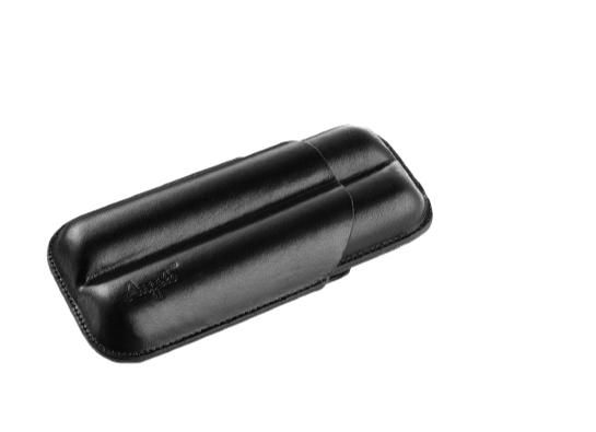 ANGELO - Case for 2 cigars - Black