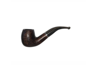 ANGELO - curved pipe - sandblasted - colored mouthpiece