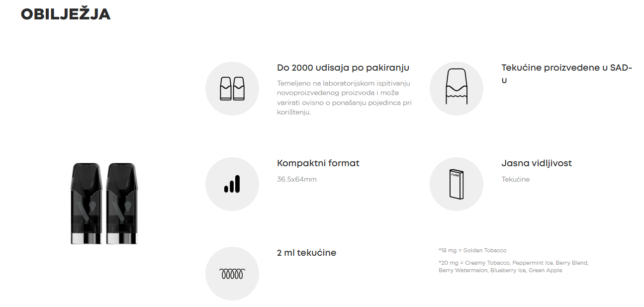 VUSE POD - Green Apple