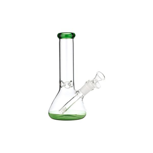 Glass bong - Superheroes - Green 21cm