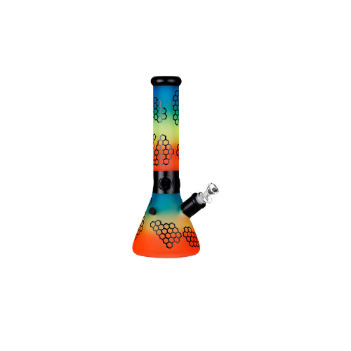 Glass bong - Super Heroes - Honeycomb