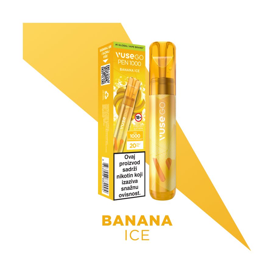 VUSE GO 1000 PEN - BANANA ICE