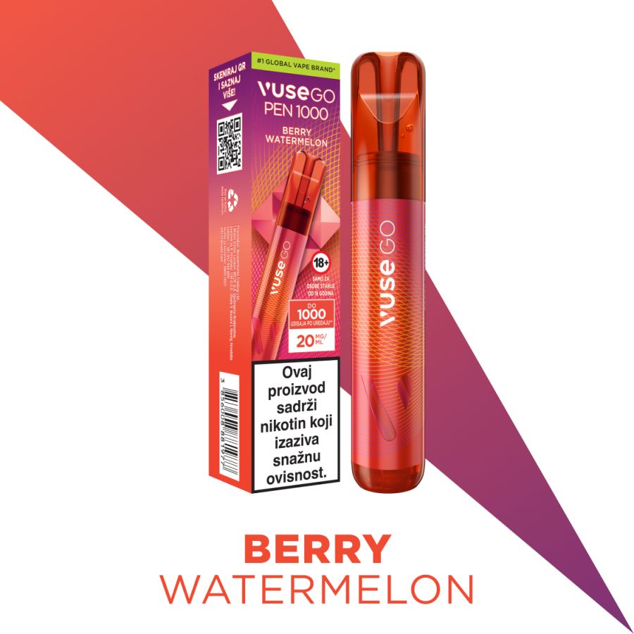 VUSE GO 1000 PEN - BERRY WATERMELON