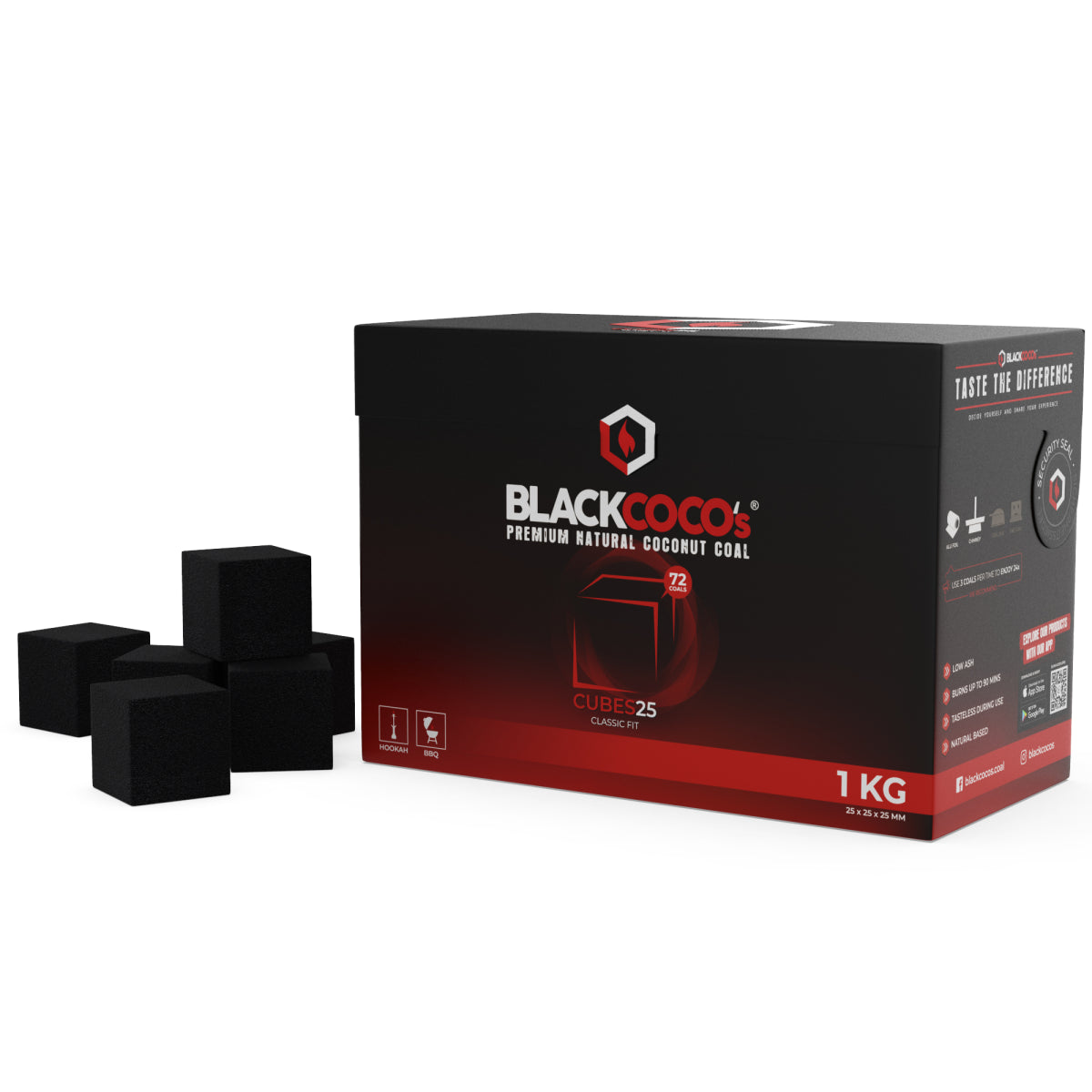 Blackcoco's - ugljen za nargilu 1kg