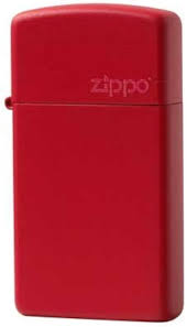 ZIPPO - Sl Red with Zippo logo
