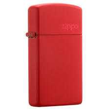 ZIPPO - Sl Red with Zippo logo