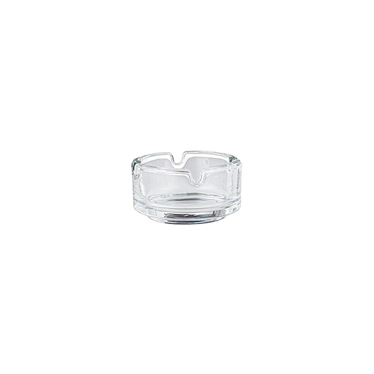 Staklena pepeljara - Transparent - 7,2cm
