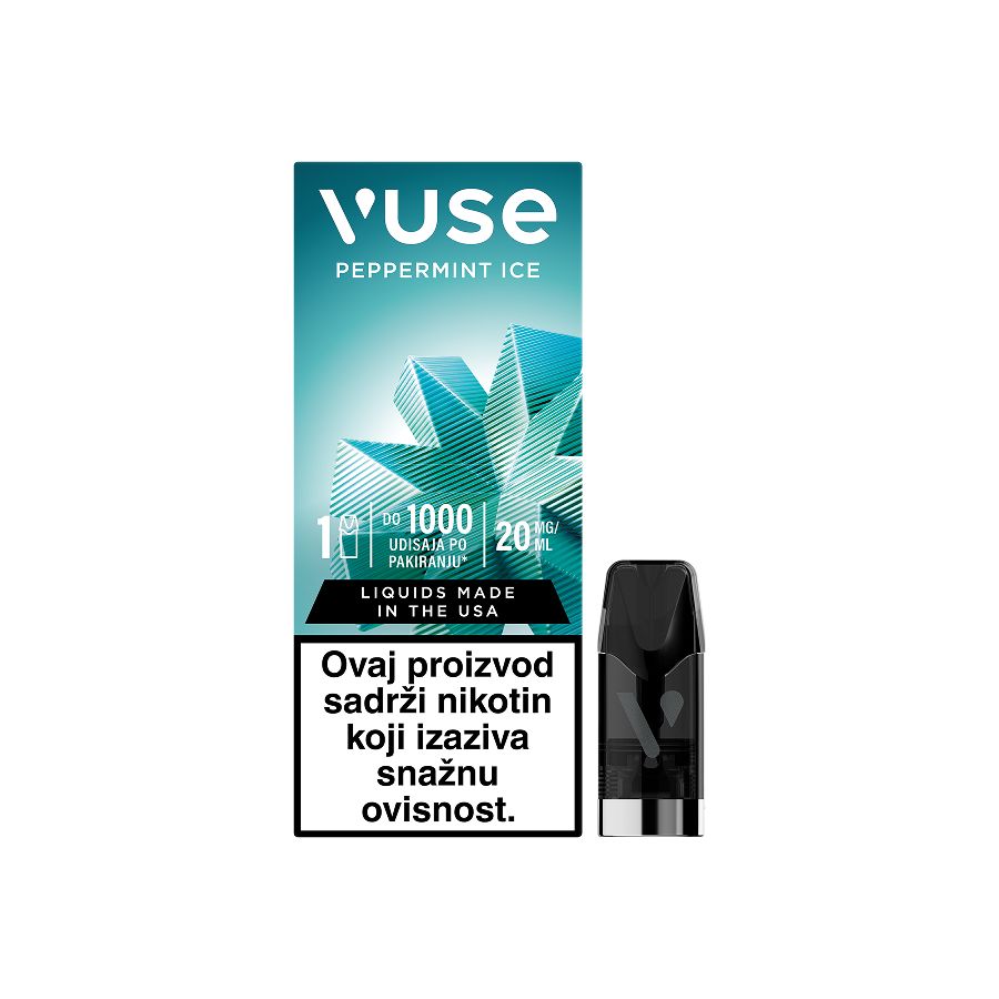 VUSE POD - Peppermint Ice - Hookah Shop Croatia Nargila Shop Hrvatska VUSE POD - Peppermint Ice - Hookah Shop Croatia Nargila Shop Hrvatska