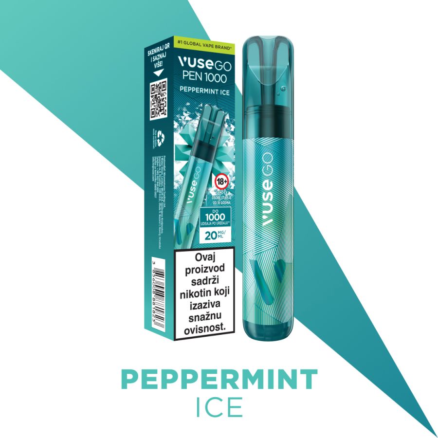 VUSE GO 1000 PEN - PEPPERMINT ICE