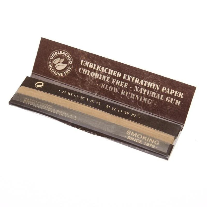 SMOKING - Papir za motanje - Brown king size
