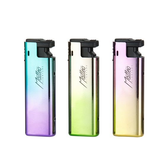 Matteo - lighter - chrome metal Turbo