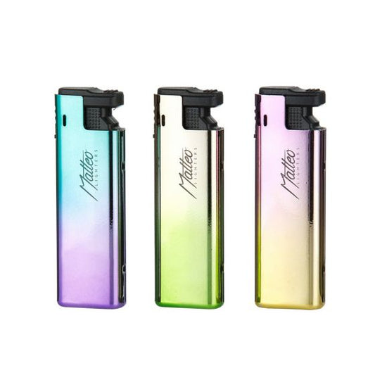 Matteo - lighter - chrome metal Turbo