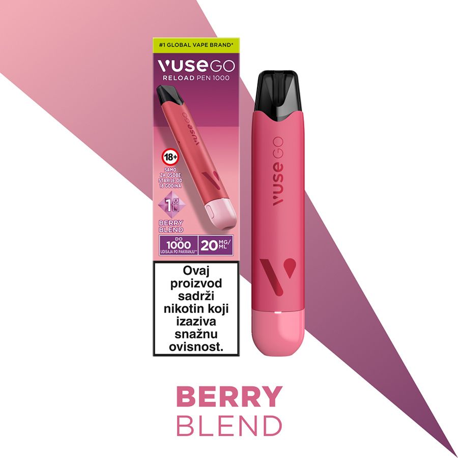VUSE GO RELOAD - Berry Blend Nargila Shop Hrvatska VUSE GO RELOAD - Berry Blend Nargila Shop Hrvatska