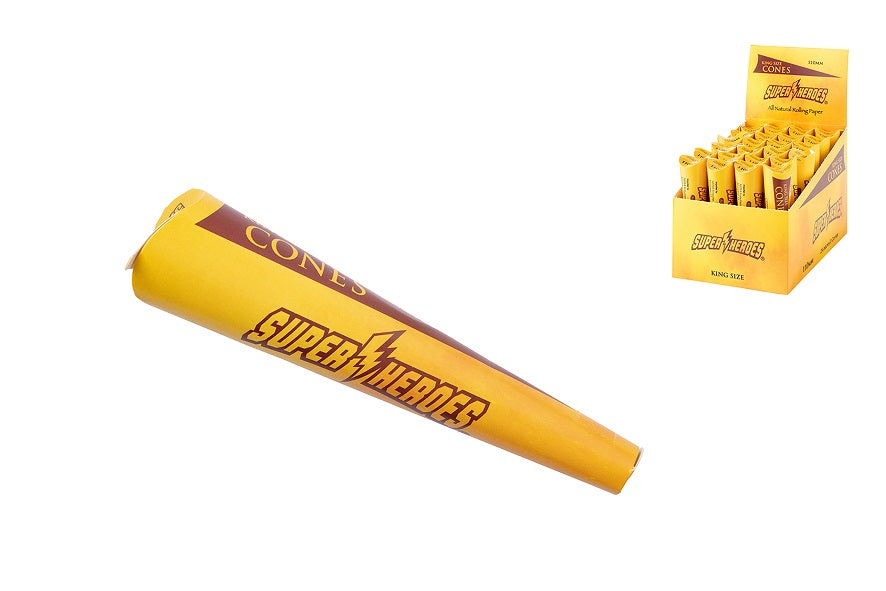 Superheroes - cone king size 3kom