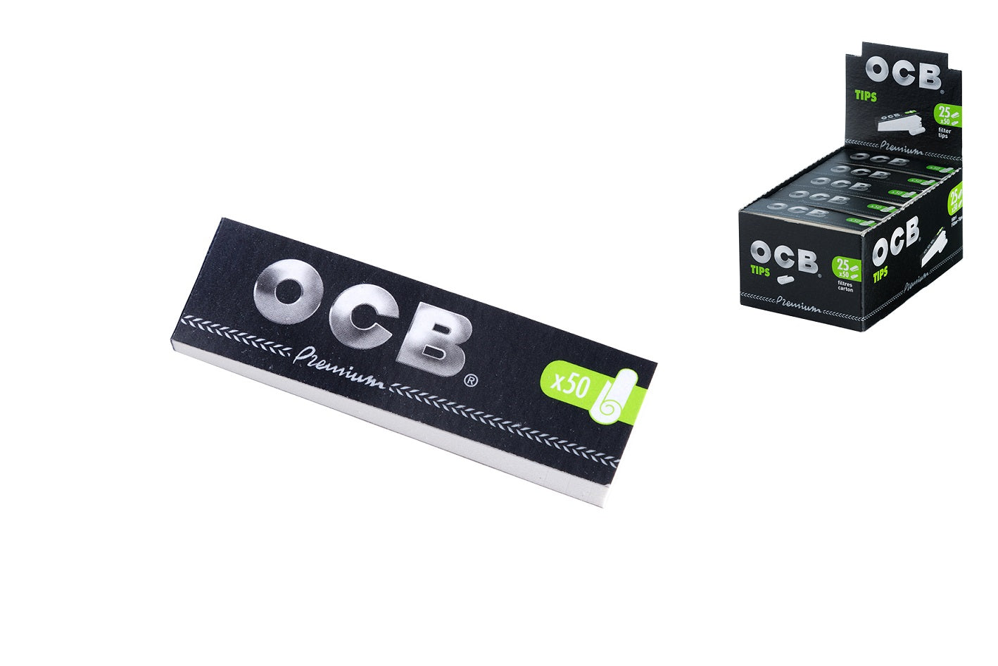 OCB Slim cardboard filters 50