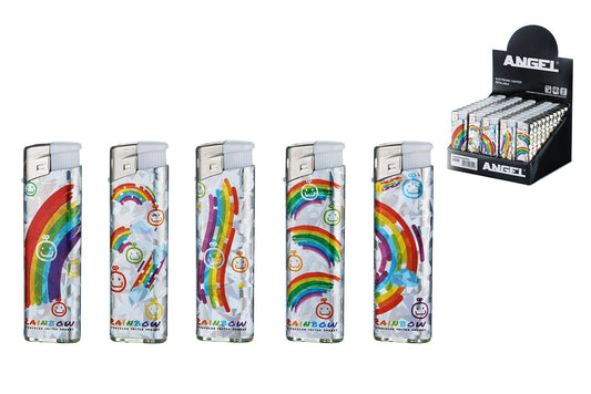 Angel - Disposable Lighter - Piezo Rainbow