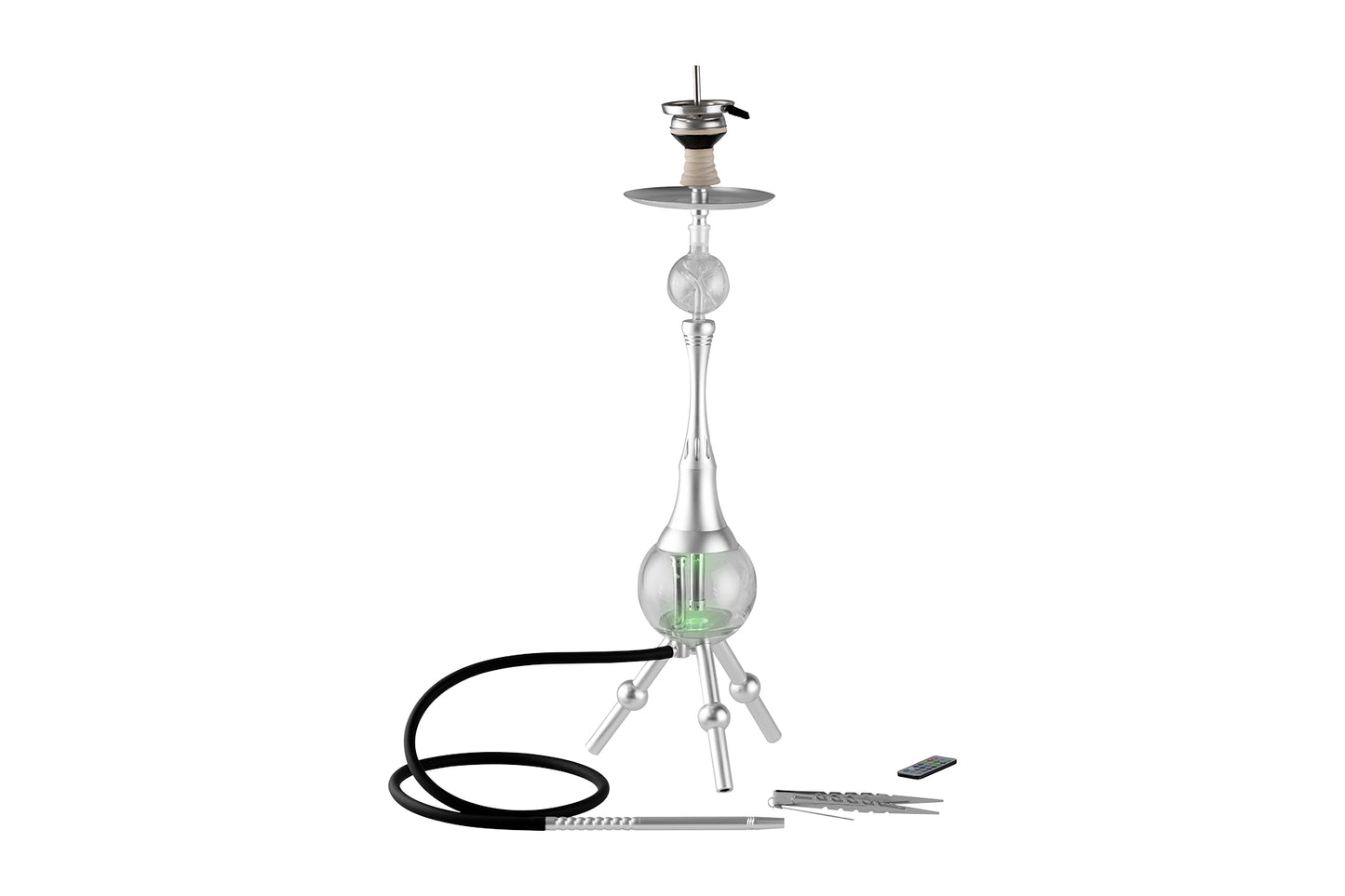 Premium Nargila Super Heroes - Transparent Led - 89cm