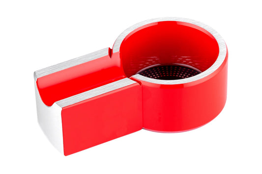 Angelo - Cigar ashtray - Aluminum red