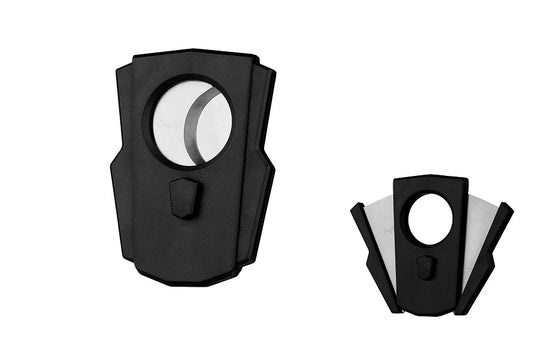 ANGELO - Plastic cigar cutter/Black