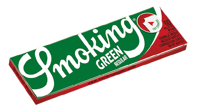 SMOKING - Papir za motanje - Regular Green