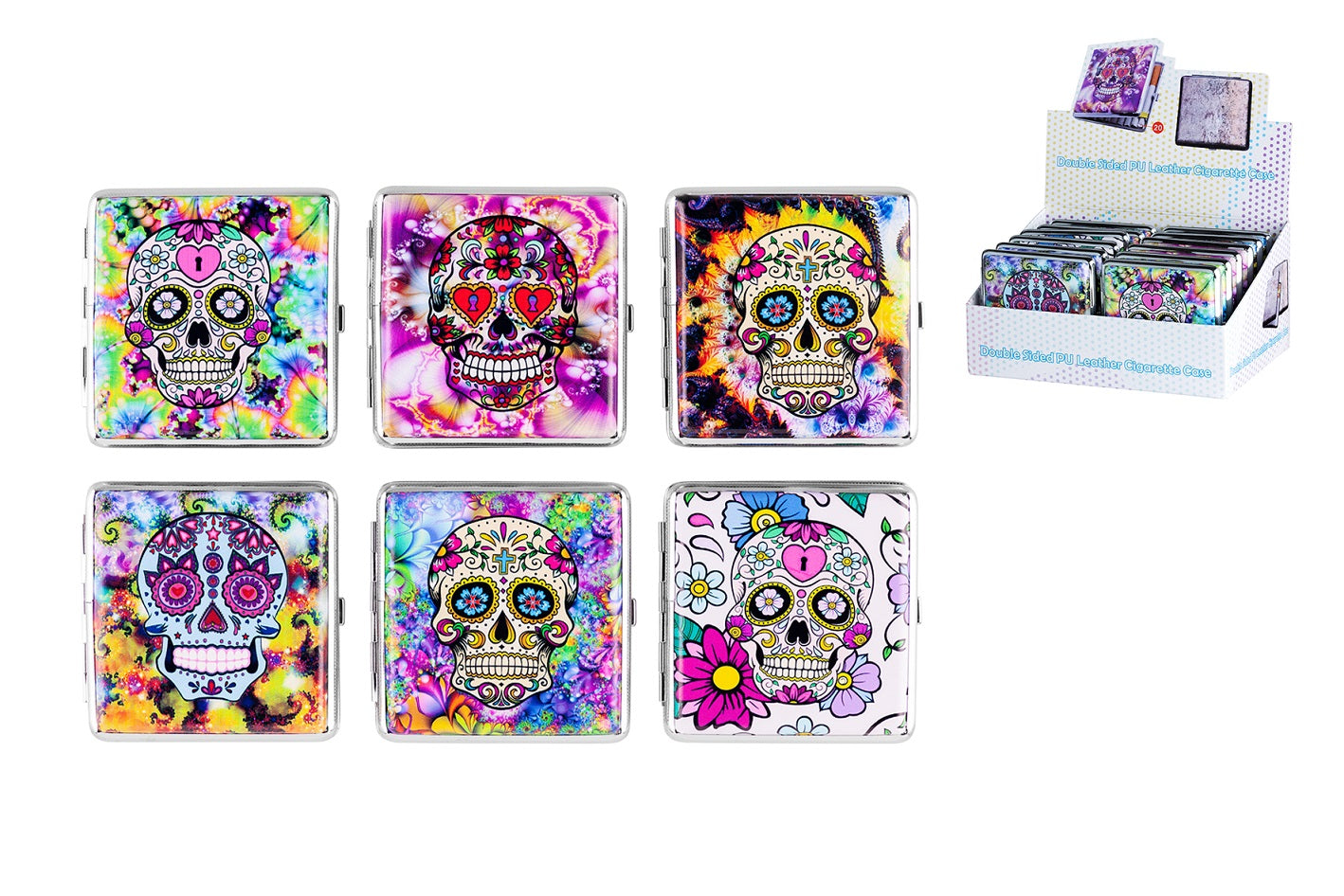 Angelo - Etui za cigarete - Mexican Skull