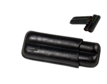 Angelo - Case for 2 cigars - Black