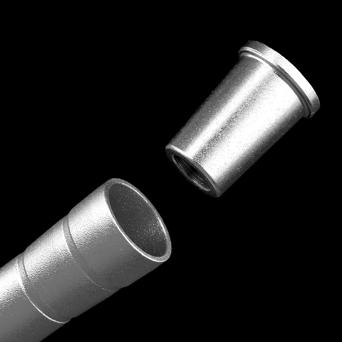 Aladin hookah - Alux Admiral - Silver - 50 cm