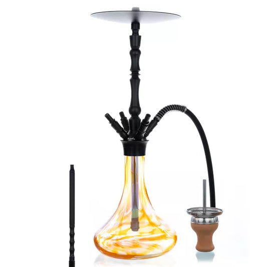 Aladin hookah - Alux M4.1 - Orange - 62cm