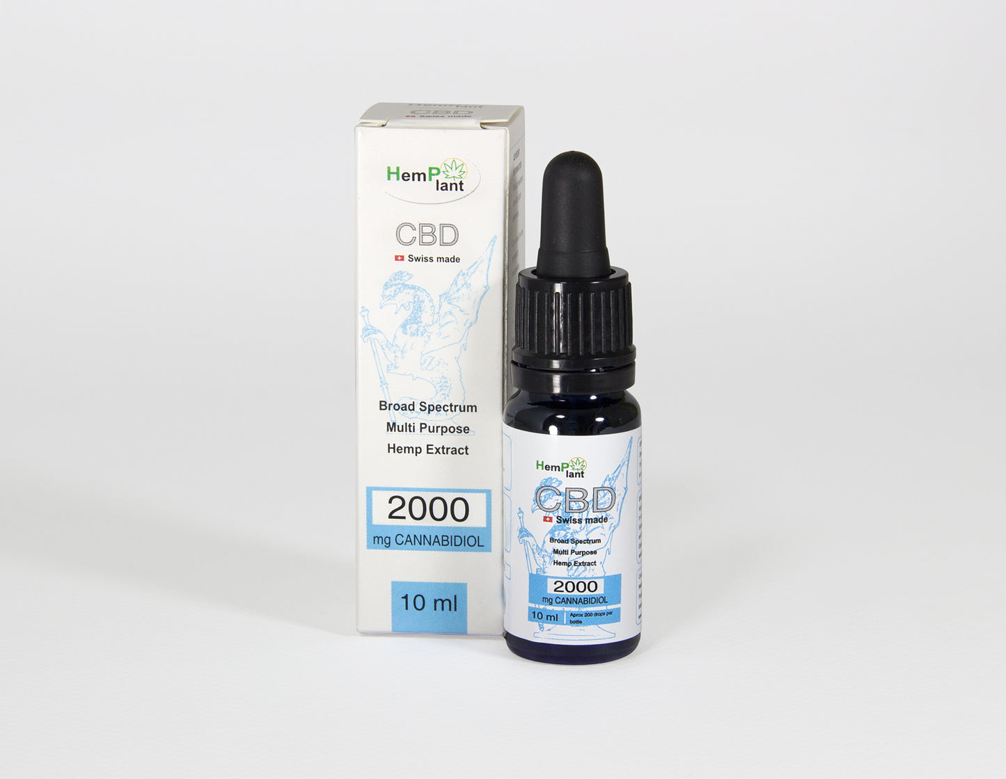 Hemplant - CBD oil - 2000mg, 10ml
