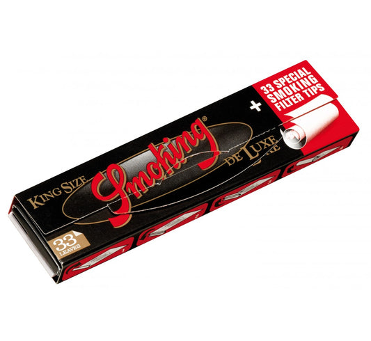 SMOKING - Rolling paper - De luxe king size + filters