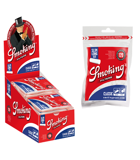 SMOKING filters Slim Long 120pcs