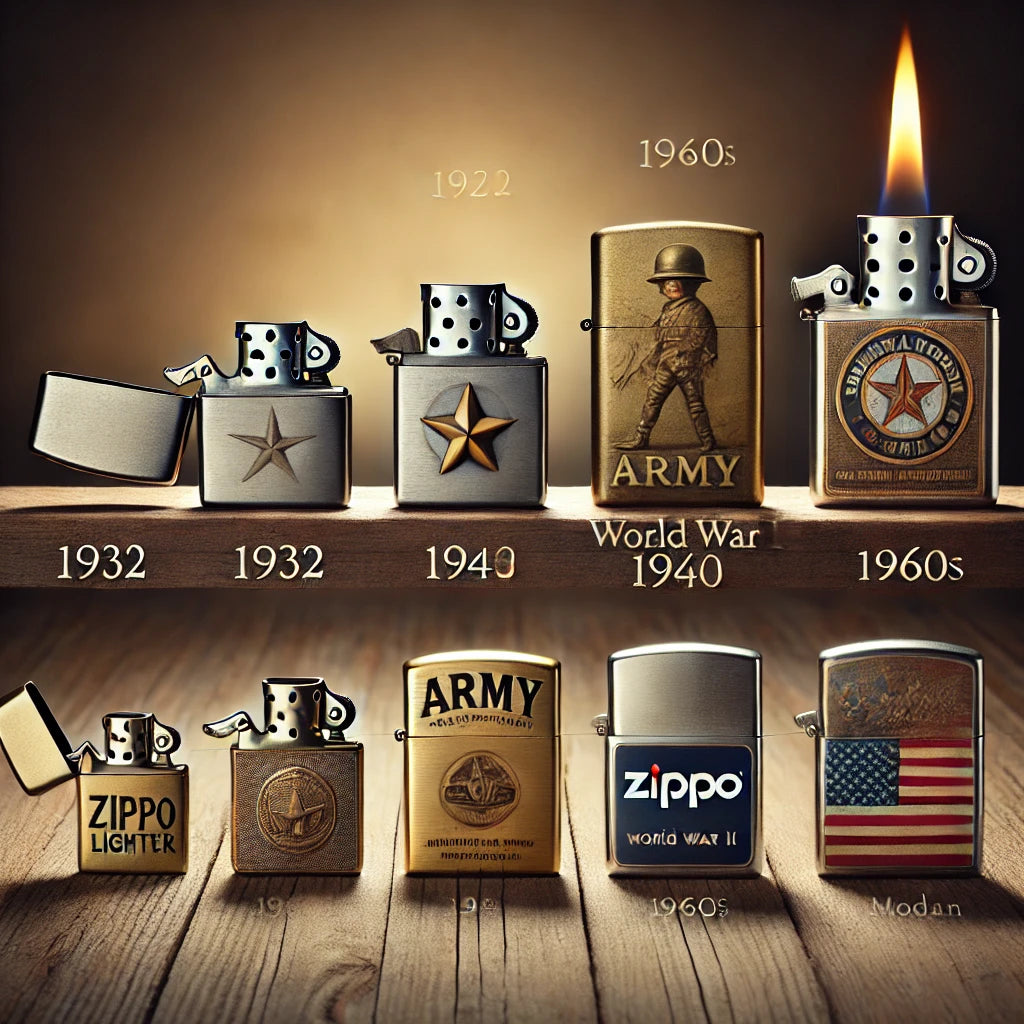 Zippo upaljači - Kroz povijest