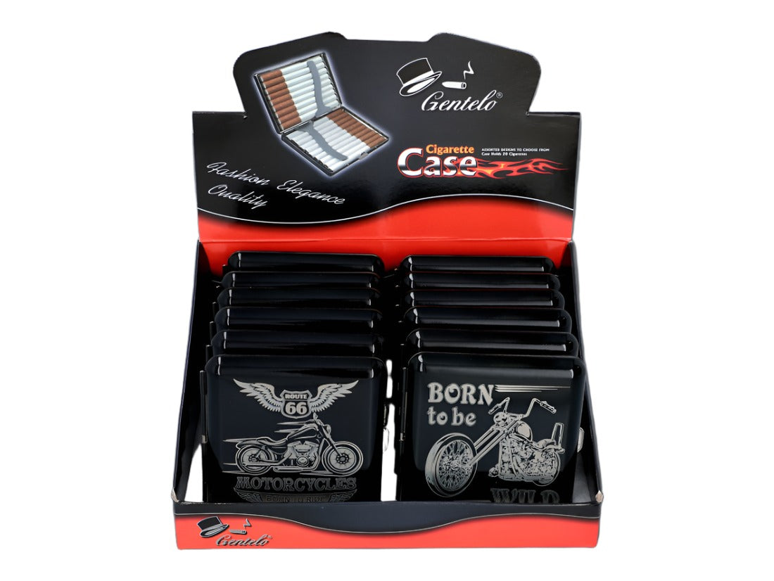 Etui za cigarete - Motori Crna