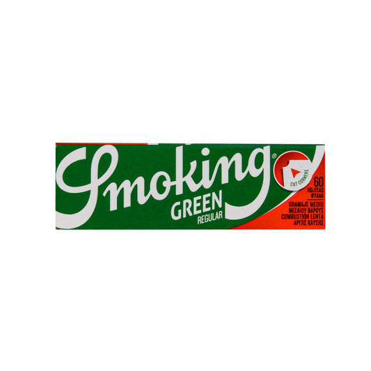 SMOKING - Papir za motanje - Regular Green