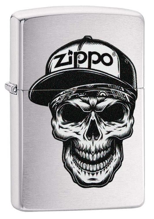 ZIPPO - upaljač - Scull Cap Design