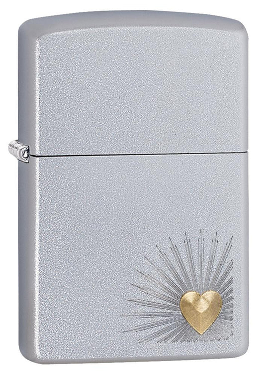 ZIPPO lighter - Heart Design
