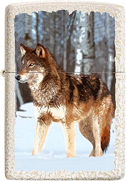 ZIPPO upaljač - Wolf in Snow Forest