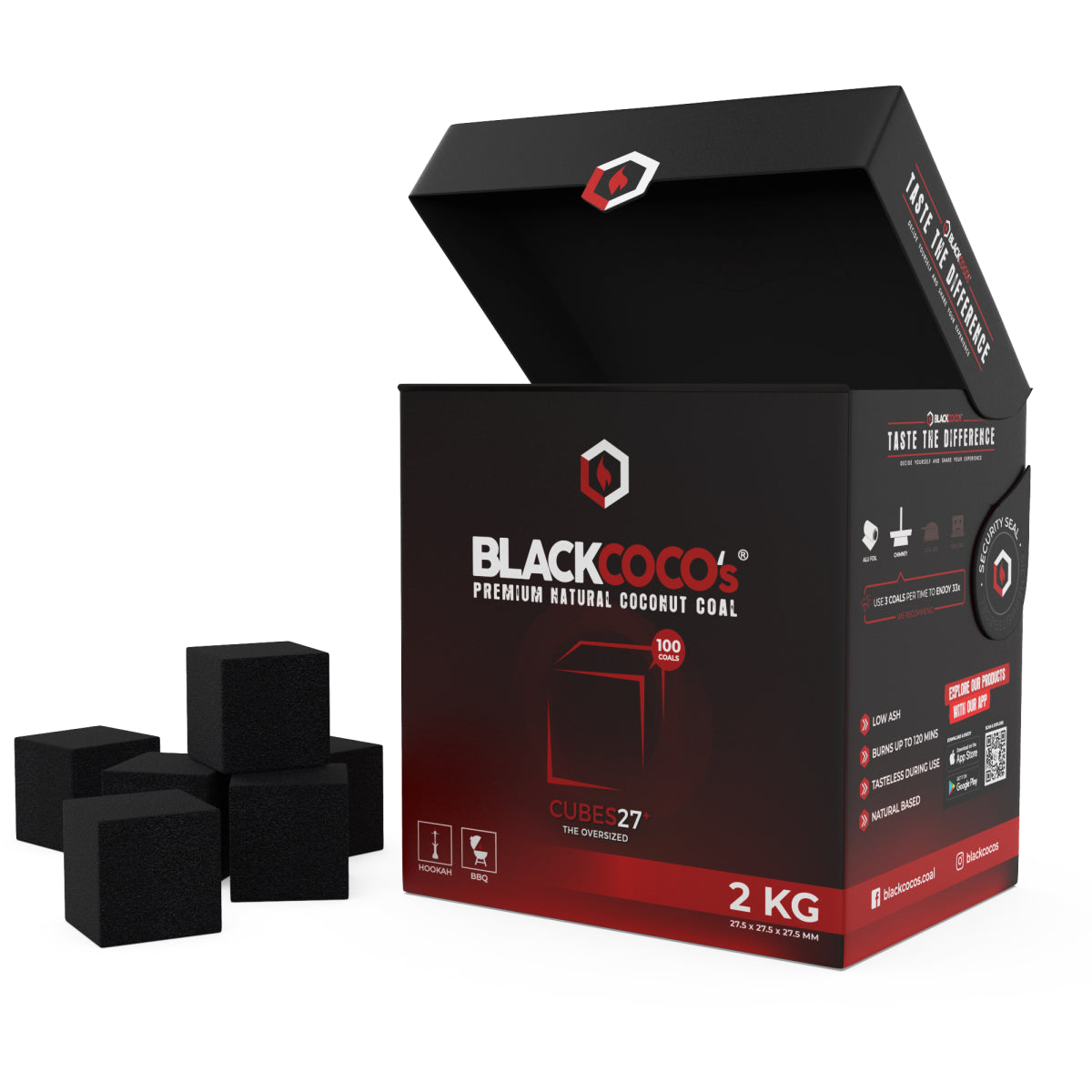 Blackcoco's - ugljen za nargilu 1kg