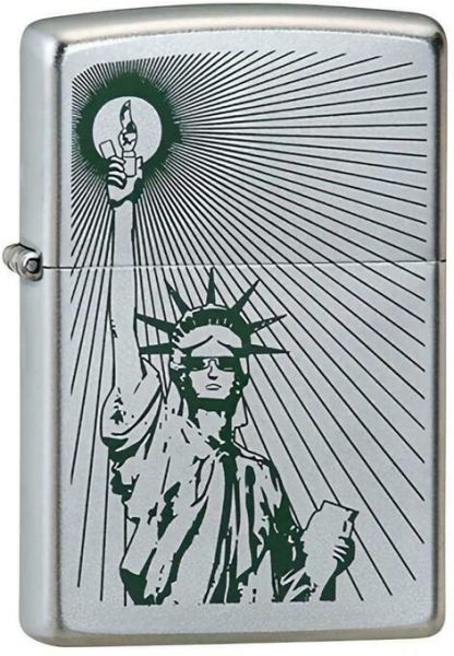 ZIPPO upaljač - Planet Statue of Liberty